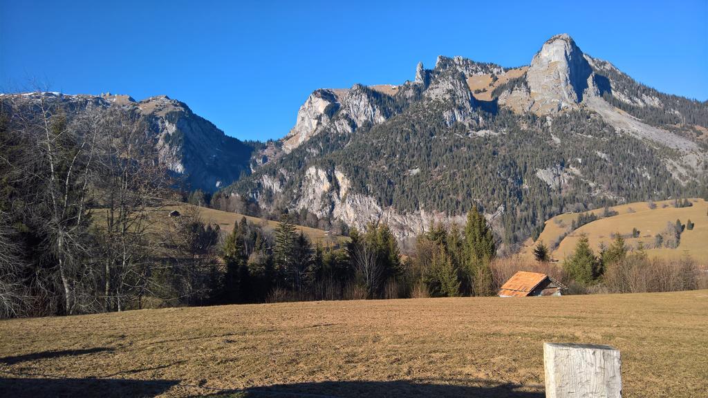 Ferienwohnung Kalchofen Boltigen Exteriör bild